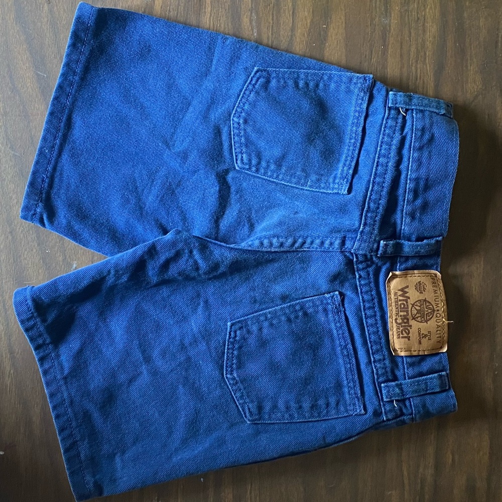 Navy blue Wrangler shorts size 5
